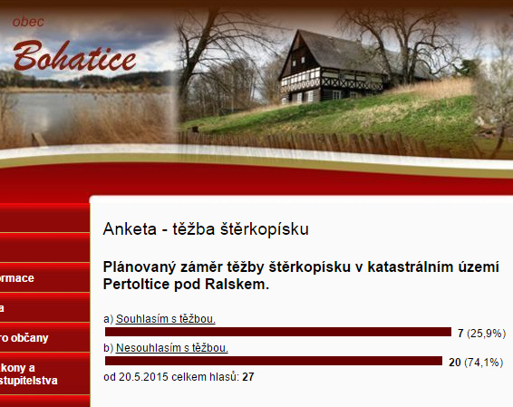 Bohatice anketa